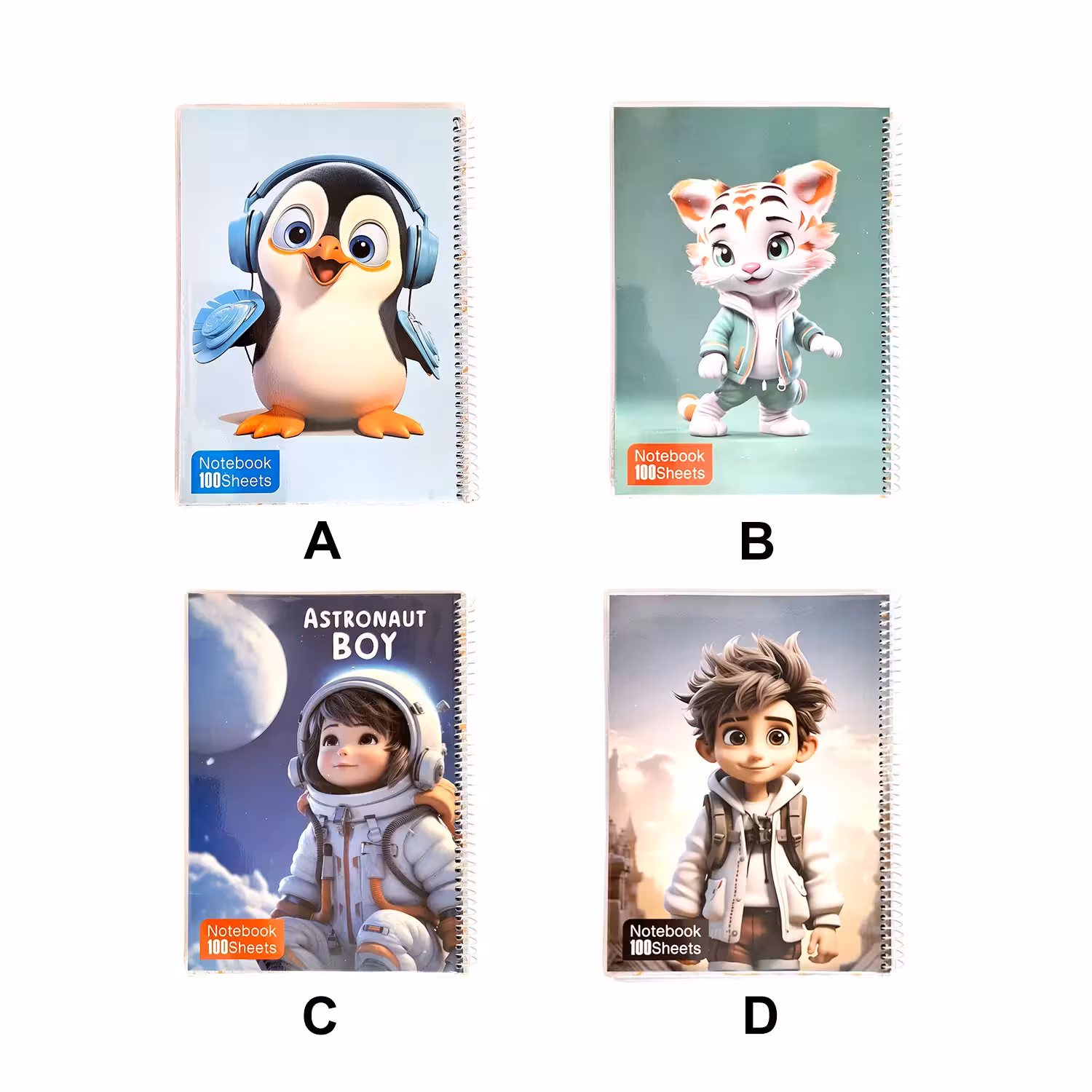 دفتر مجلد خطی 100 برگ کد 117008480