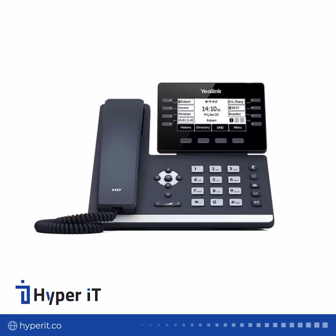 تلفن مدیریتی تحت شبکه Yealink مدل T53W