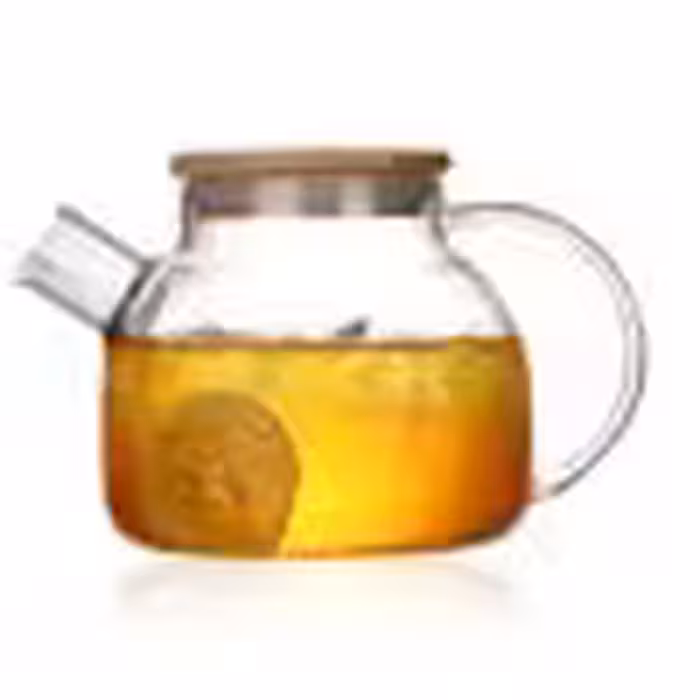 قوری شیشه ای چای و دمنوش 800ml مدل AE-0111