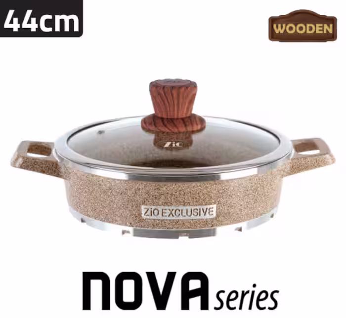 ماهیتابه گرد مدل نوا 8402 سایز 44 زیو / ZIO NOVA ZLC-8402-44