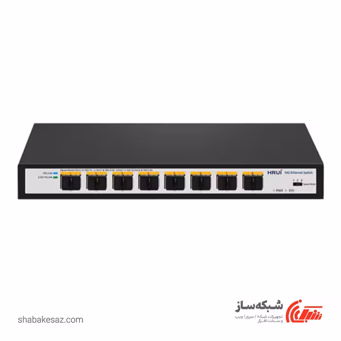قیمت و خرید سوئیچ صنعتی اچ ار یو ای HRUI HR-SWTG1C8F - شبکه ساز
