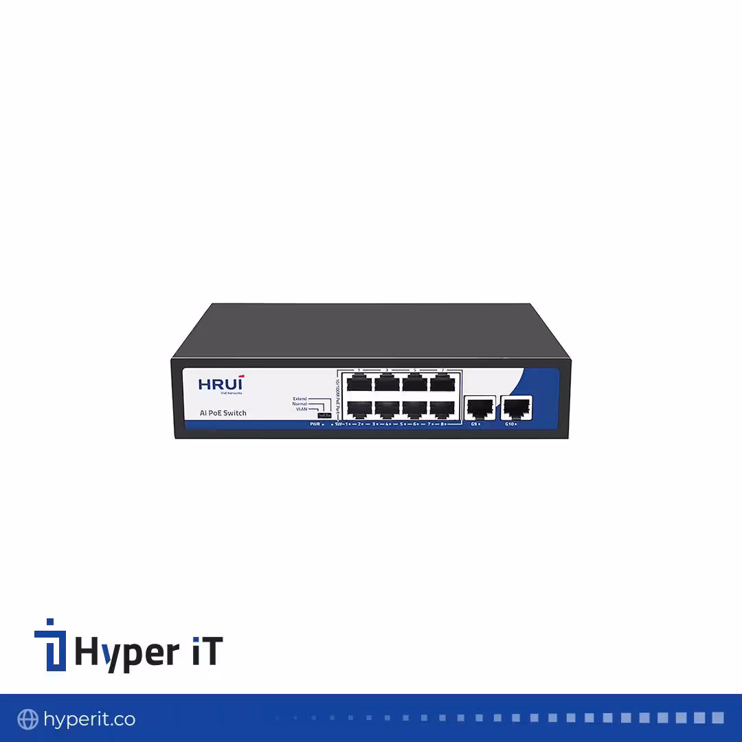 سوئیچ PoE HRUI مدل HR900-AF-82GN