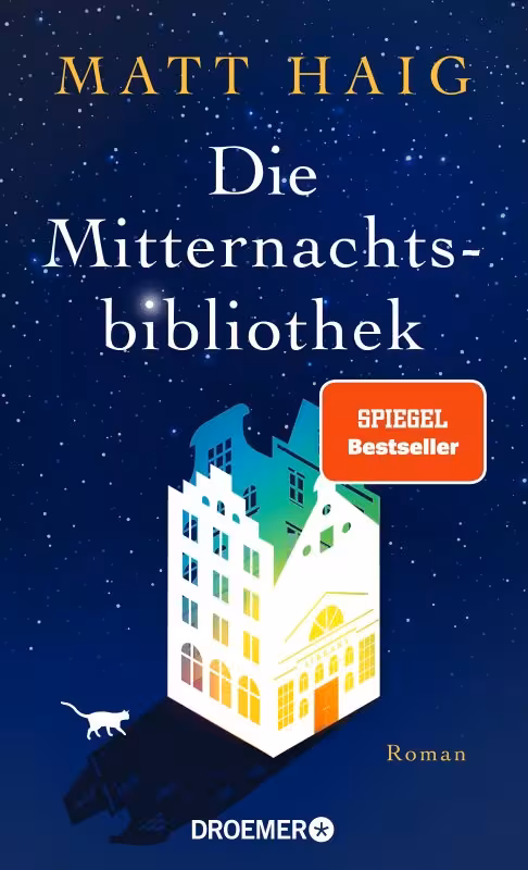 رمان کتابخانه نیمه شب به زبان آلمانی Die Mitternachtsbibliothek