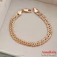 دستبند ژوپینگ طلایی کد DSB181476W