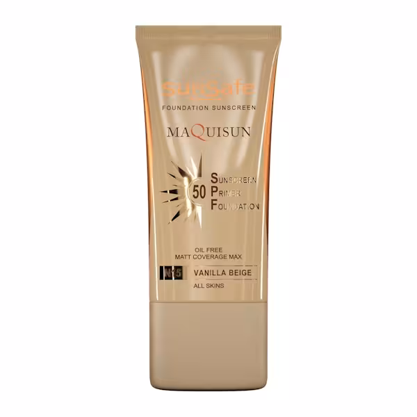 ضد آفتاب بژ وانیلی سان سیف سری مکی ‌سان SPF50