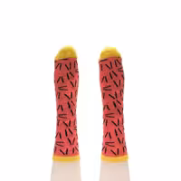 جوراب Bro Style مدل Crazy صورتی