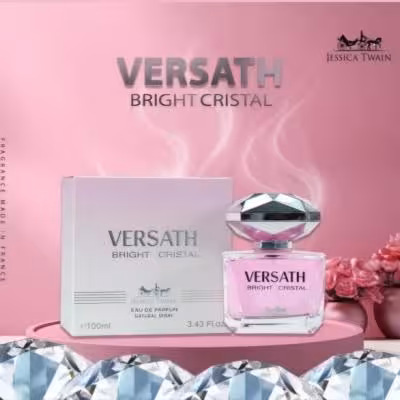 ادکلن ورساچ صورتی VERSATH BRIGHT CRISTAL