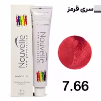 رنگ مو نوول سری قرمز روشن شماره 7.66