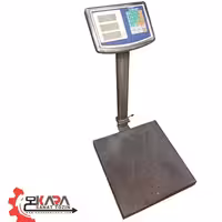 باسکول چینی محک سینی فلزی 30×40 مدل تاشو 150 کیلویی