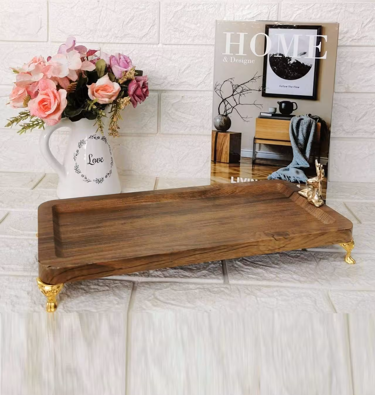 سینی وکیوم پایه دار گوزن کوچک