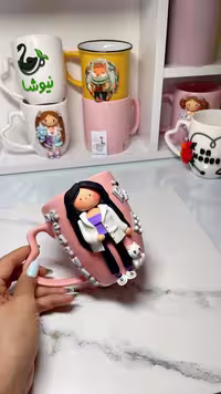 ماگ دکتر داروساز خمیری برجسته
