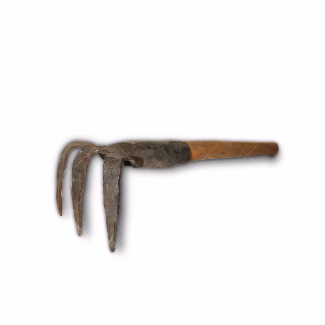 چنگک باغبانی دست ساز 3 شاخه