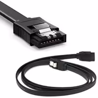 کابل دیتا SATA  قفل دار قرمز Kaiser 6 Gb/s پک 4عددی