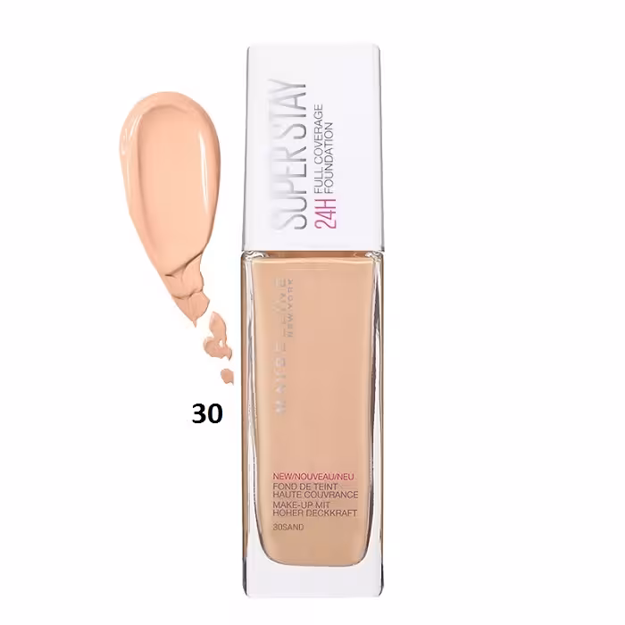 کرم پودر ميبلين سری Super Stay 24H شماره 30