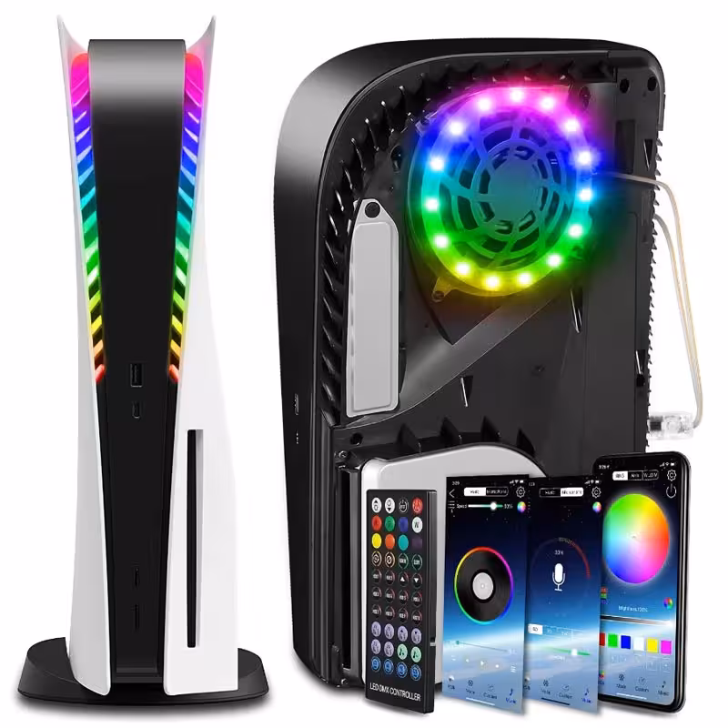 نوار حلقه RGB داخل کنسول PS5