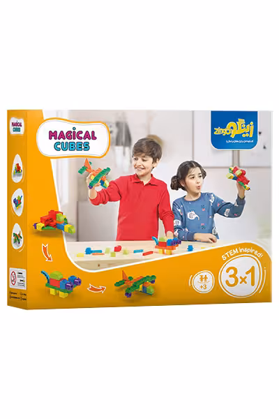اسباب بازی زینگو مدل مکعب جادوی 29 قطعه