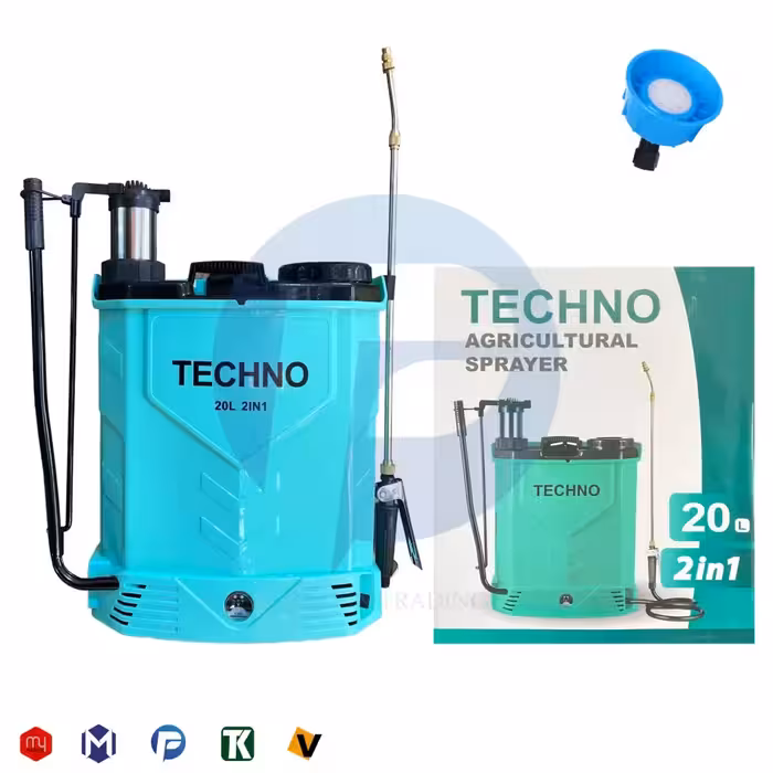 سمپاش شارژی و دستی تکنو مدل 20L