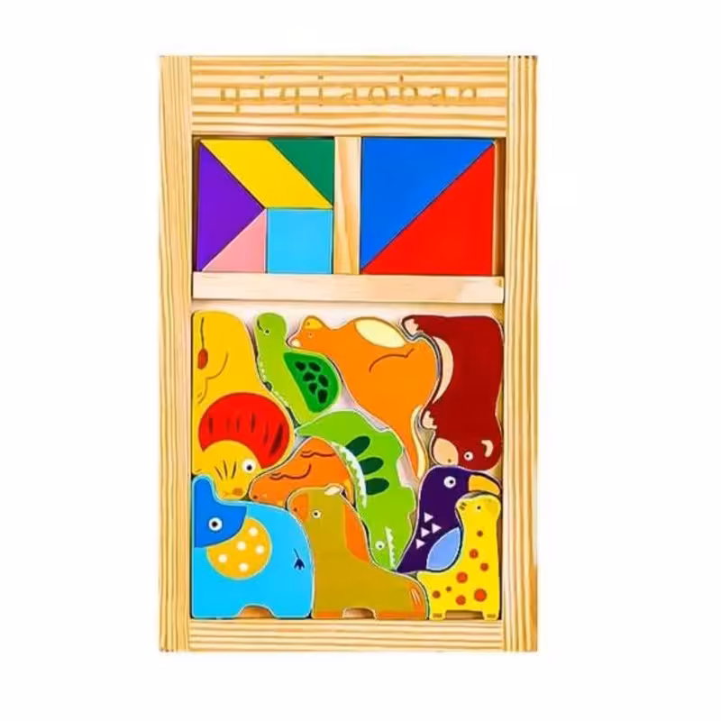 بازی آموزشی تانگرام مدل 899 | چاوه