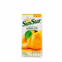 آبمیوه زردالوکلاسیک سان استار 200 میلی لیتری