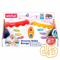 طبل دوقلو موزیکال وین فان Groovy Baby Bongo 02005A