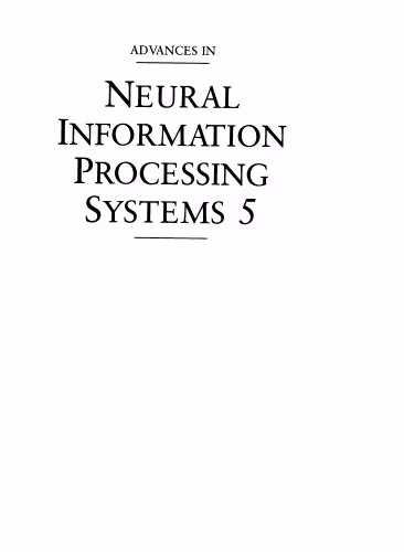خرید و دانلود نسخه کامل کتاب Advances in Neural Information Processing Systems 5