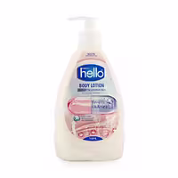 لوسیون بدن پمپی هلو فرش مناسب پوست خشک و حساس حجم 500 میلی لیتر | Hello Fresh body lotion suitable for dry and sensitive skin 500 ml