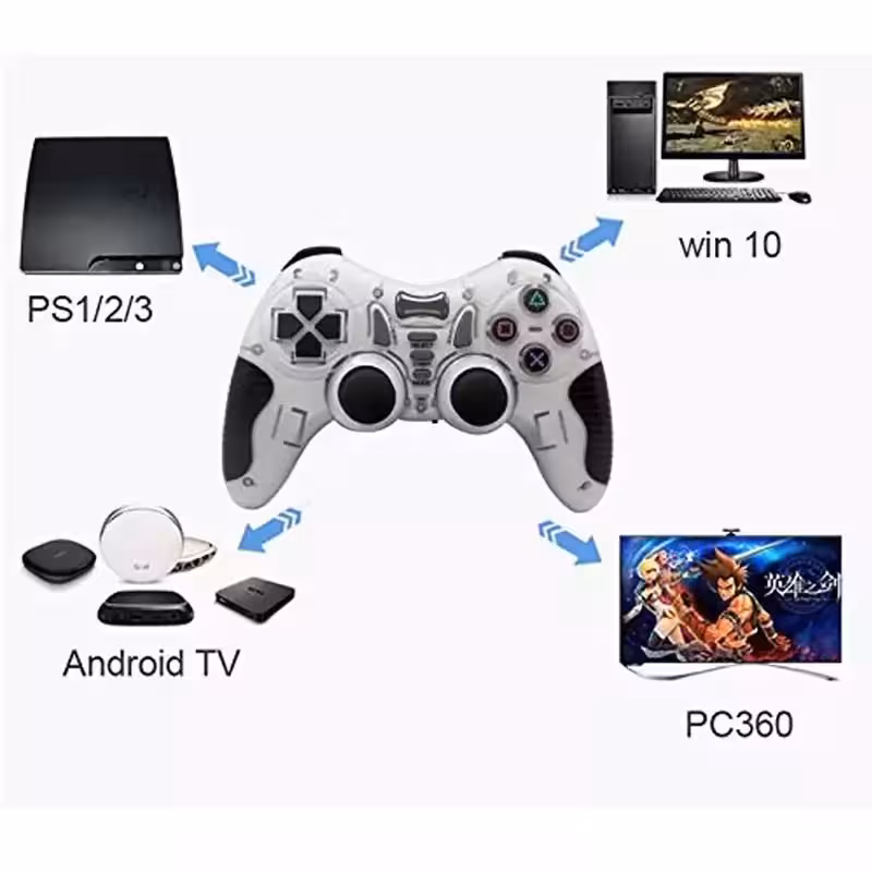 گیم پد تک شوک بی سیم HJ 041