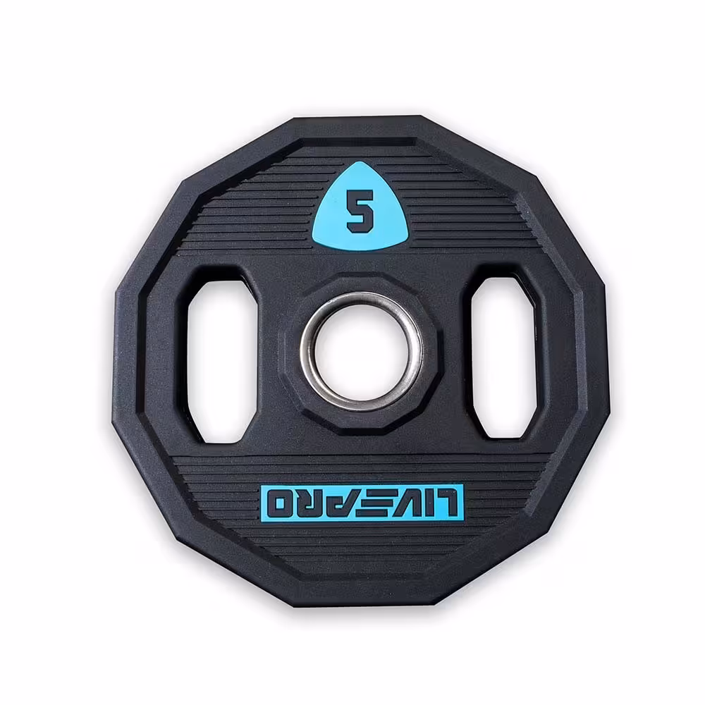 صفحه هالتر LIVEPRO مدل LP8023 وزن 5 کیلوگرم بسته 2 عددی