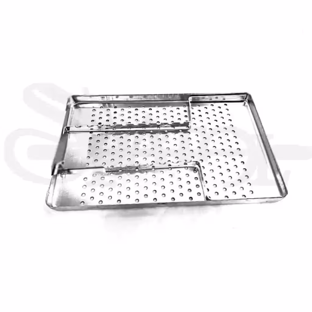 سینی ابزار سوراخ دار و بدون سوراخ الومینیومی پیشرو دنت PISHRO DENT