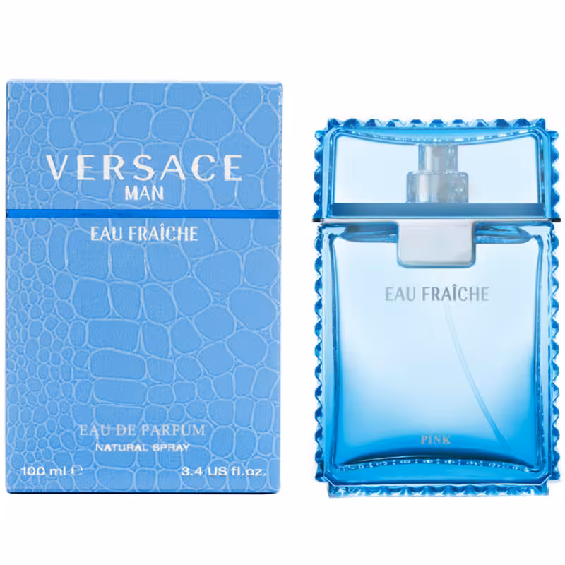 تستر ادو تویلت مردانه ورساچه مدل او فرش Versace Man Eau Fraiche حجم 100 میلی لیتر | Versace Man Eau Fraiche Eau De Toilette For Men TESTER 100 ml