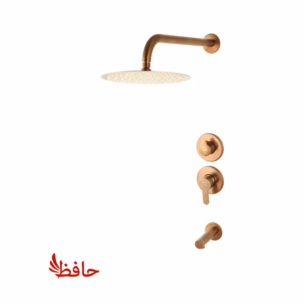 شیر حمام توکار راسان مدل ویوات تنسو رزگلدمات کلاس 2