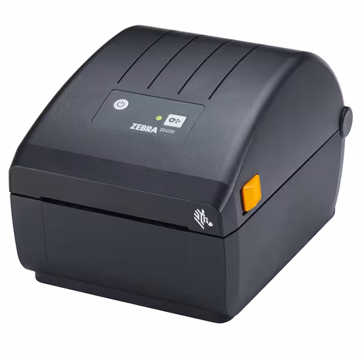 لیبل پرینتر زبرا مدل ZD220t ریبون 75 متری