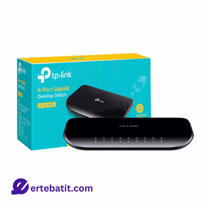 سوییچ 8 پورت تی پی لینک مدل SG1008D GIG