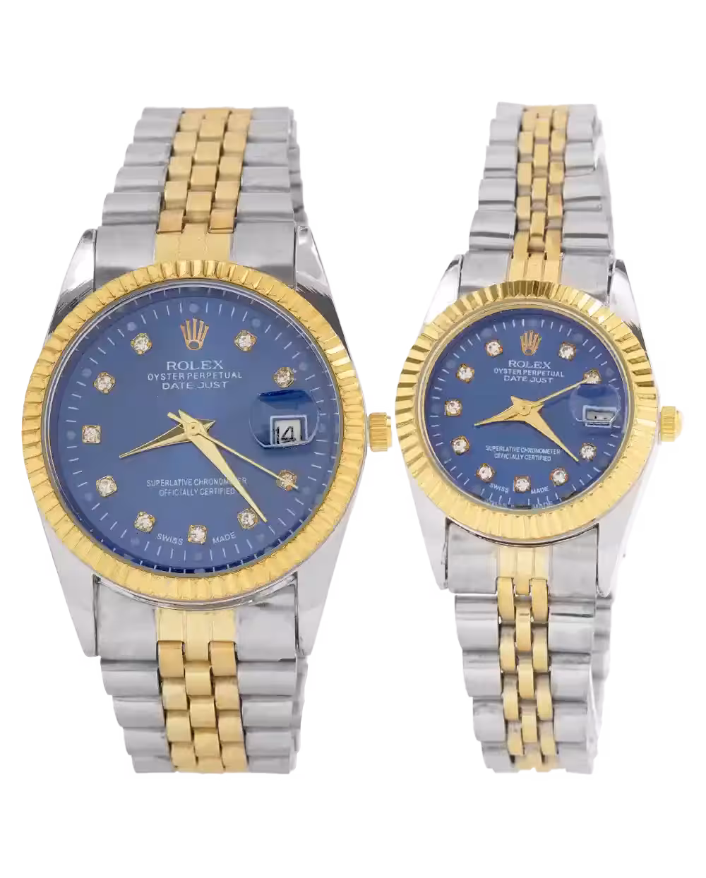 ست ساعت مچی رولکس ROLEX طرح دیت جاست مدل 2061