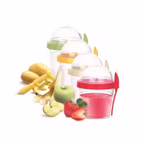 ظرف غذای کودک مدل Baby'N Go Food Container از برند تیتیز پلاستیک ترکیه، حجم 500 میلی‌لیتر، موجود در 4 رنگ