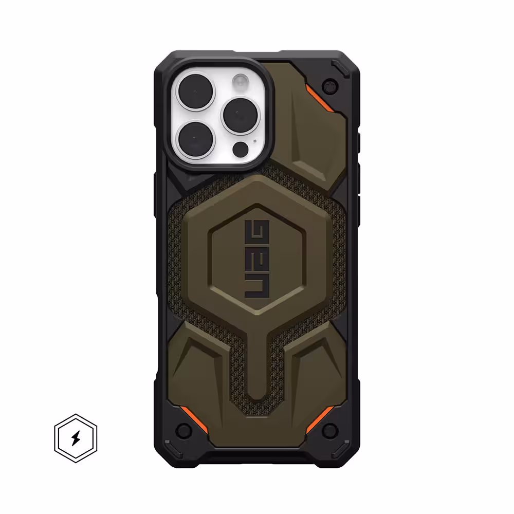 قاب آیفون 16 پرو مکس UAG مدل Monarch Pro Kevlar Element Green