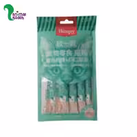 بستنی گربه برند ونپی طعم ماهی تن و میگو 15 گرمی (سبز)