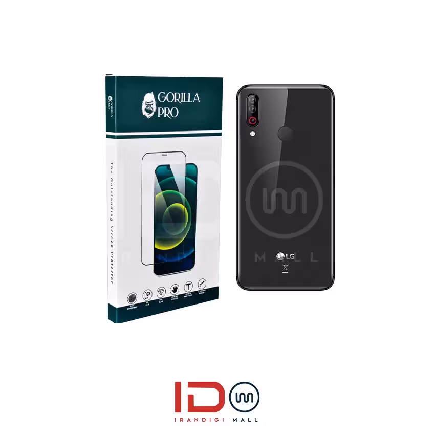 گلس و محافظ هیدروژلی (شفاف) بدنه گوشی ال جی مدل LG W30