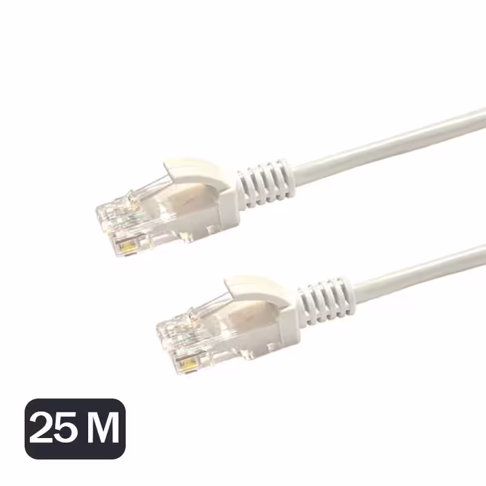 کابل شبکه 25 متری برند DETEX، مدل CAT5
