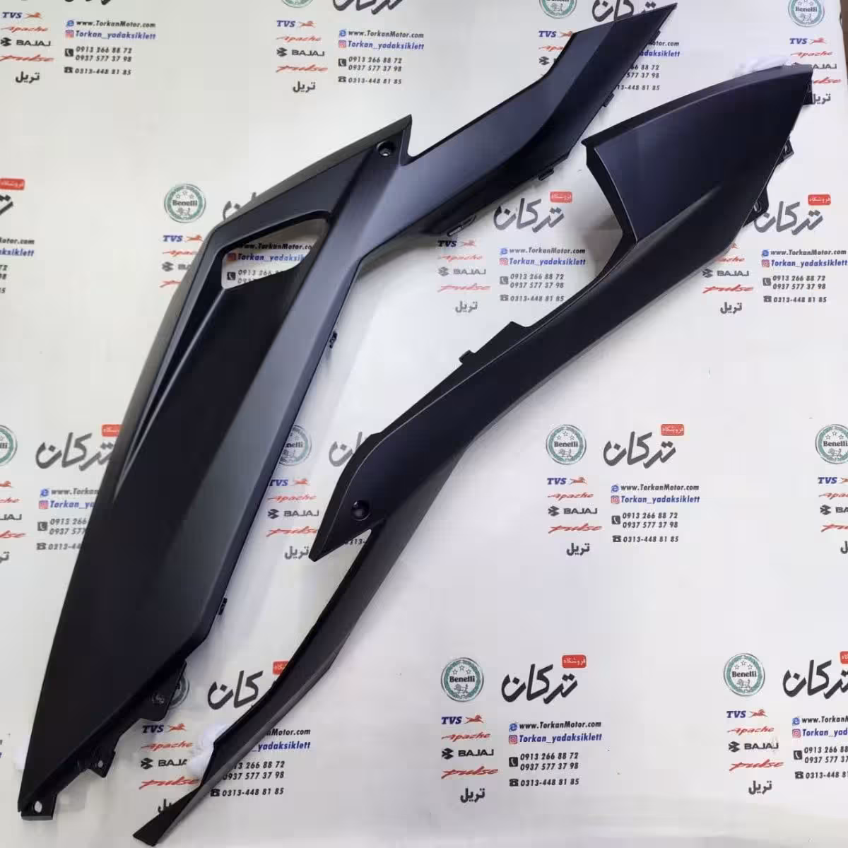 فلاپ ( قاب ) رکاب زیر پا طرح کلیک و کلیک کویر s2 نیوفیس ( مشکی مات ) ( جفت )