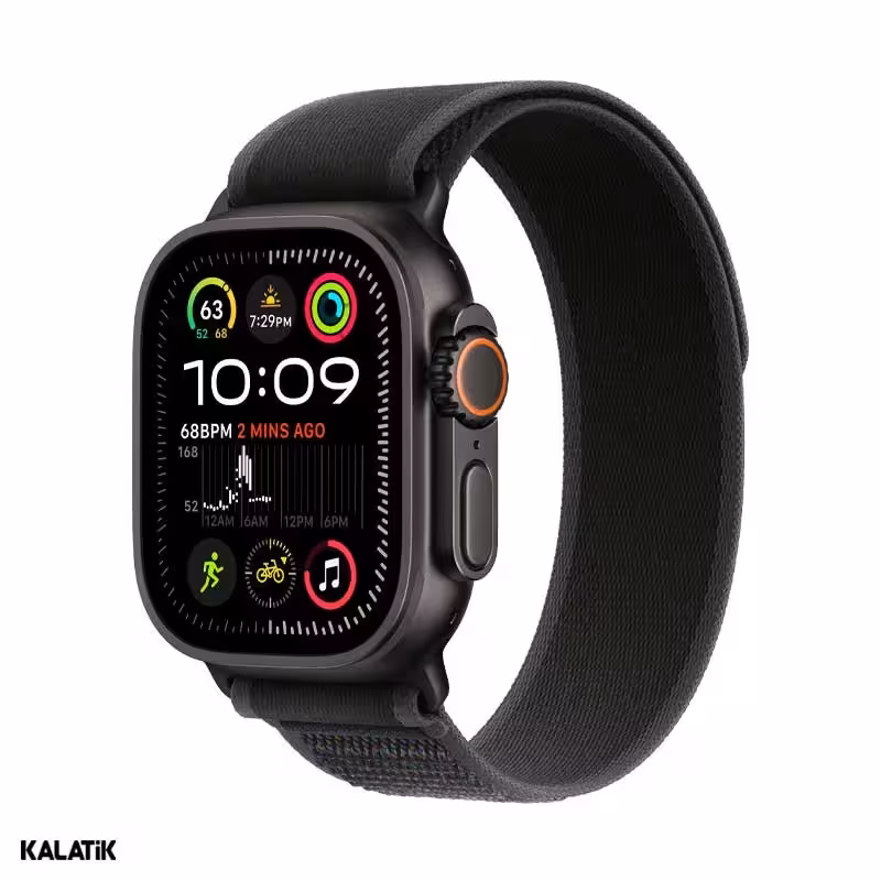 اپل واچ اولترا 2 (2024) مدل 49mm بدنه تیتانیوم با بند تریل