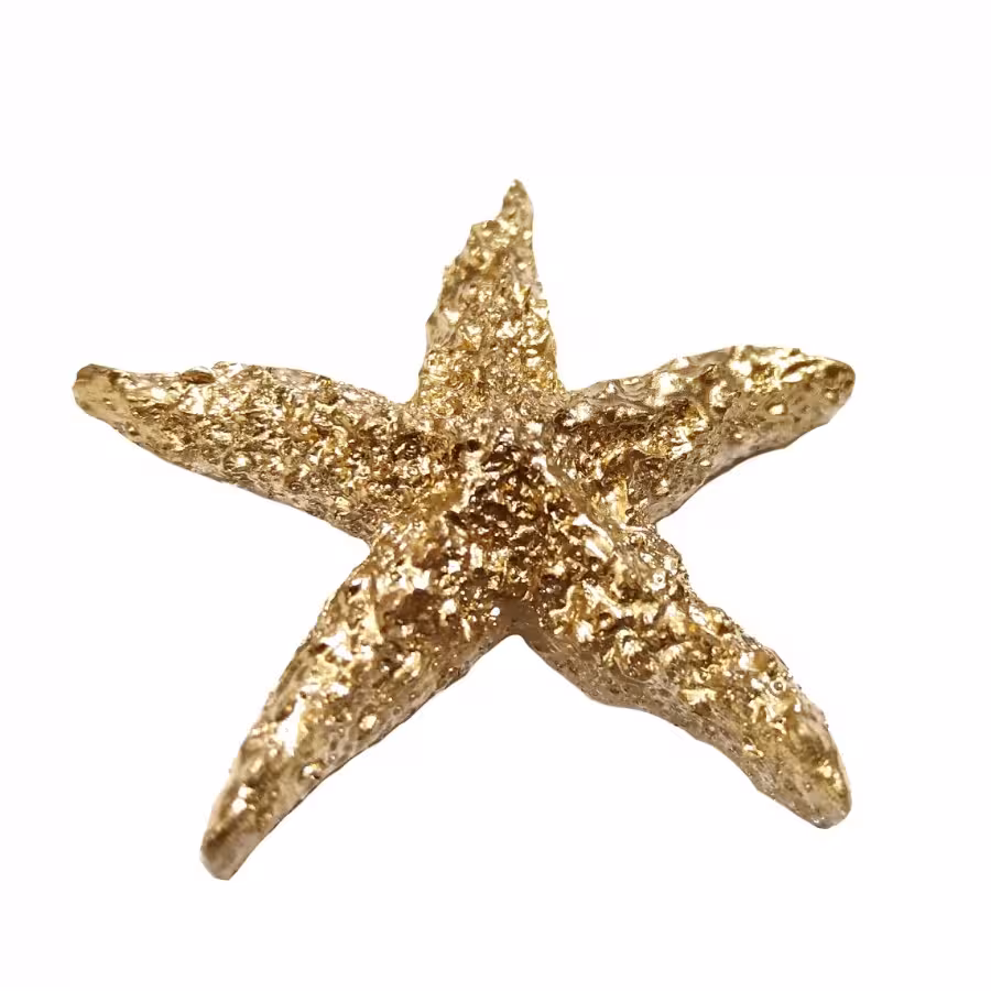 آنتیک مجسمه ستاره رزین طلایی 07 (باقابلیت رنگ پذیری)