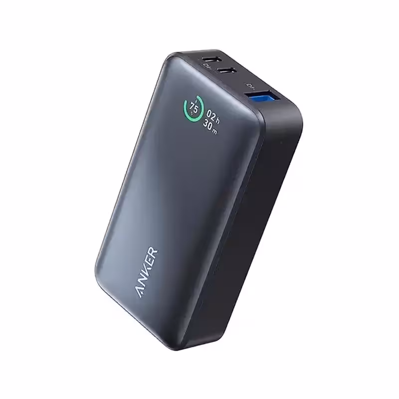 پاوربانک انکر مدل Anker 533 PowerCore-A1256 ظرفیت 10000 میلی‌آمپرساعت