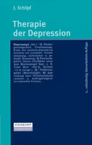 خرید و دانلود نسخه کامل کتاب Therapie der Depression