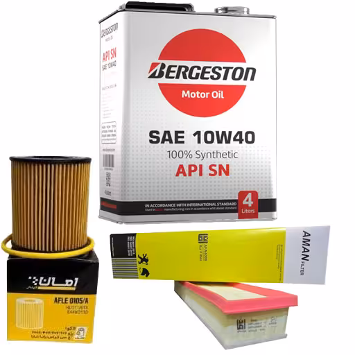 خرید پکیج تعویض روغن پژو 206 تیپ 2 برجستون | اتوموبی