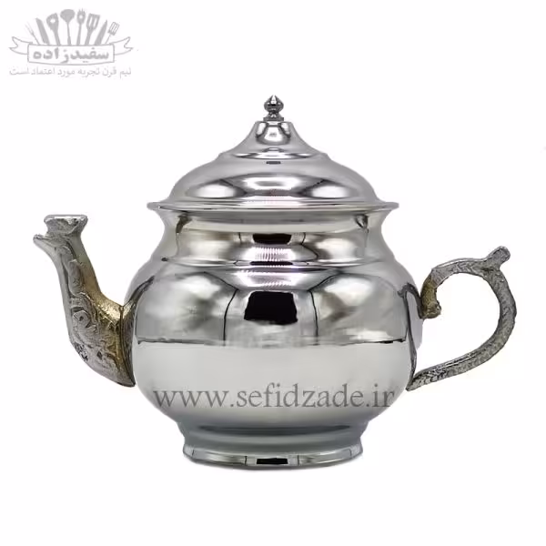 قوری سماور برنجی ساده