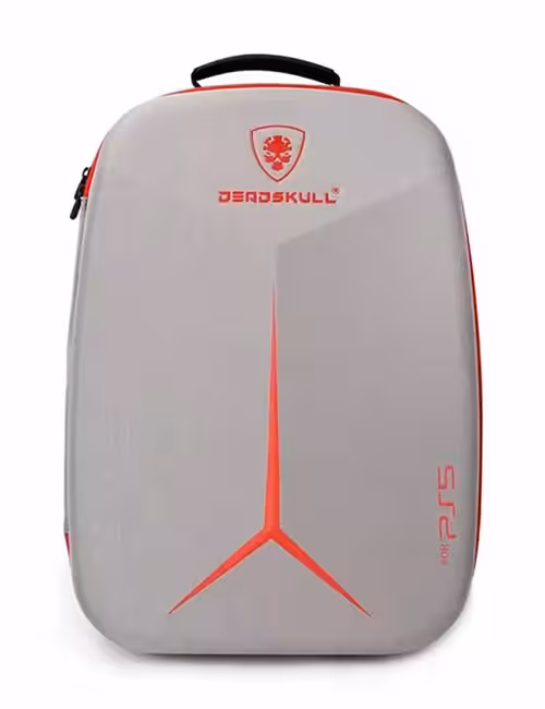 کوله پشتی حمل PS5 مدل Dead Skull خاکستری