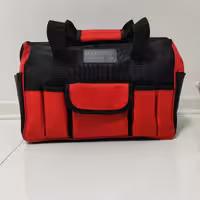 کیف برزنتی بزرگ طول 40 سانتی 1 زیپ 12 جیب کیفیت اعلا کیف ابزار بزرگ کیف باشگاه برزنتی