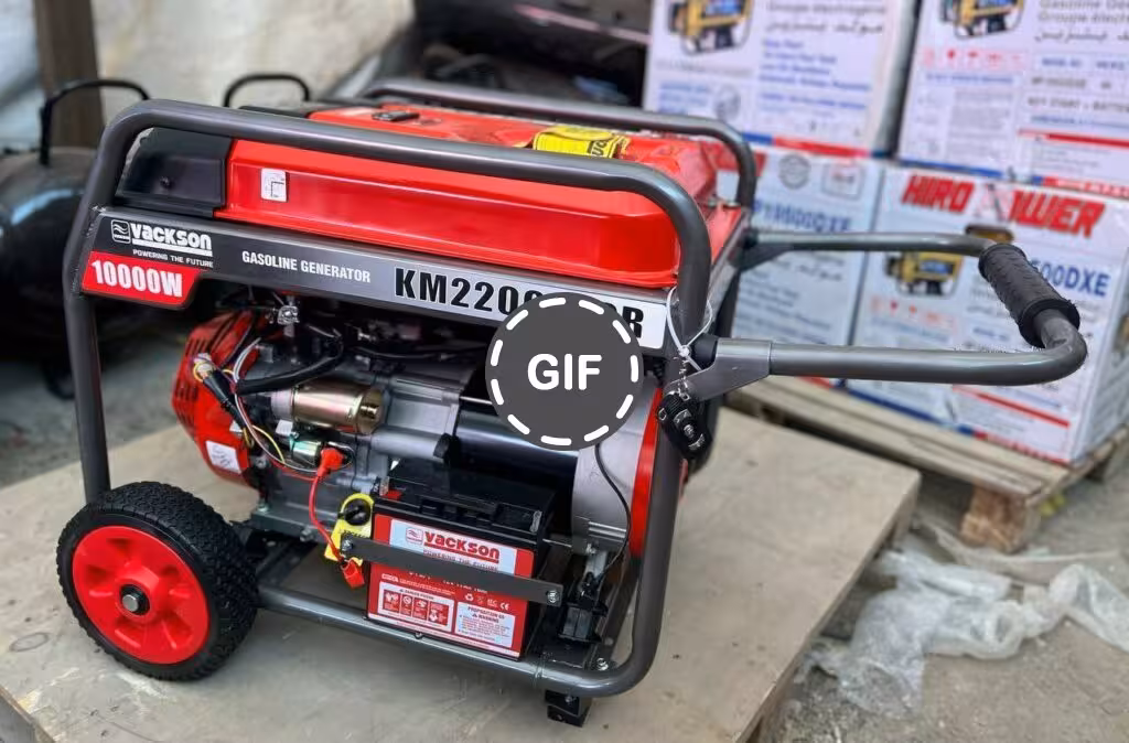 موتور برق 10/5 کیلو وات واقعی تمام مس واکسون مدل KM22000E2R