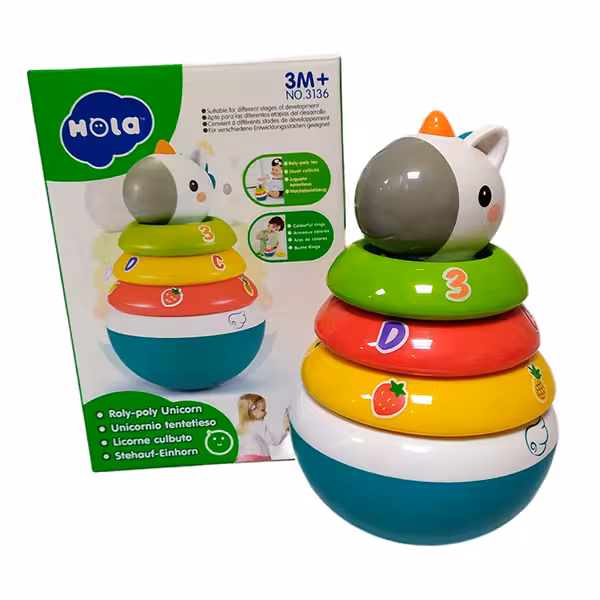 اسباب بازی هولی تویز مدل حلقه هوش تعادلی کد 3136